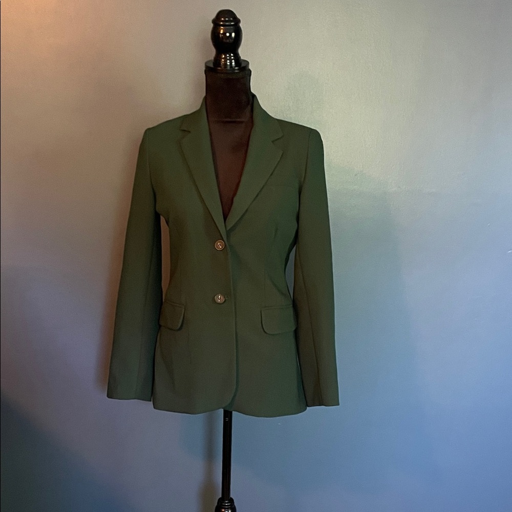 Zara Classic Hunter Green Blazer